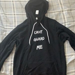 “Can’t guard me” pullover hoodie